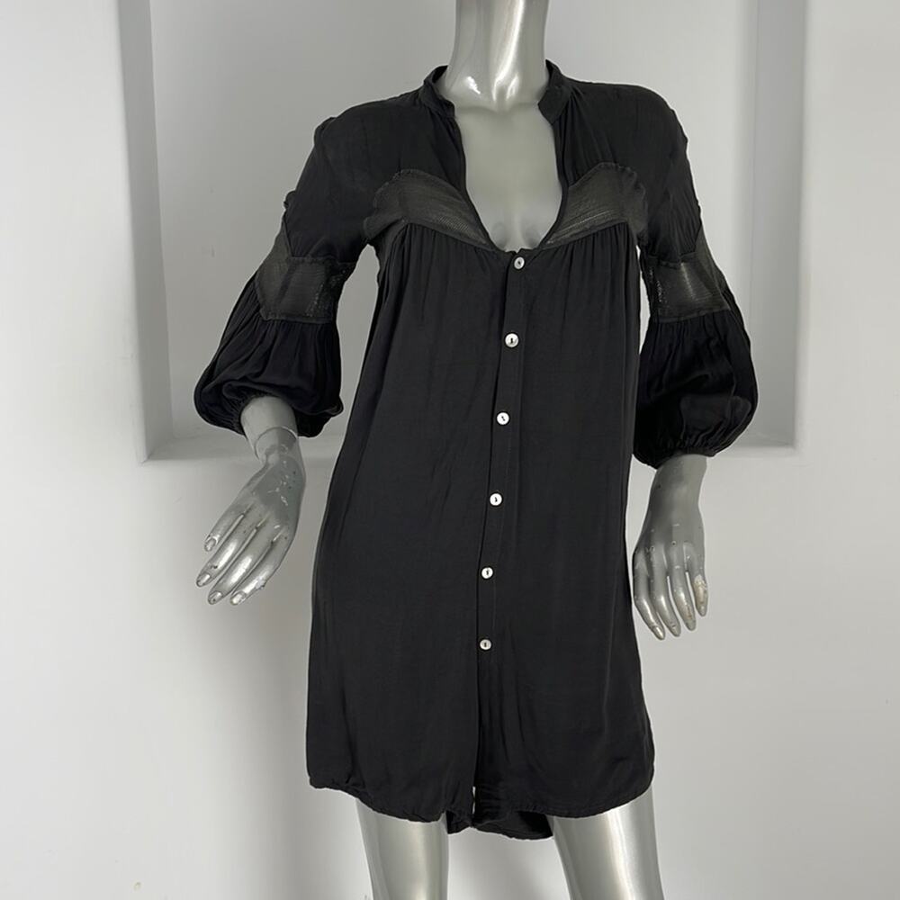 Anouck By Magali Pascal Hand Made Romper Gray Size S